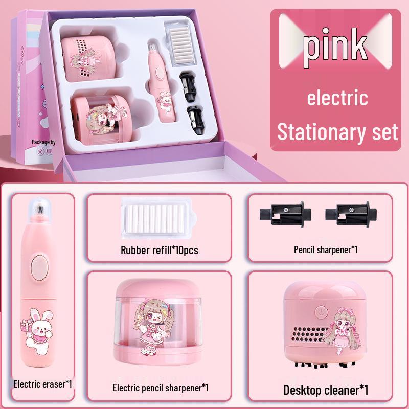 

Студент-астронавт Рождественский подарок: Набор из 6 мультяшных электрических точилок для карандашей