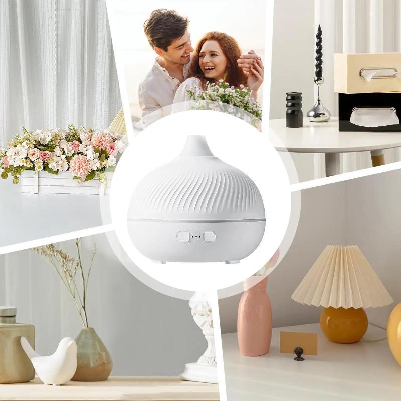 Onion Head Aromatherapy Machine Ultrasonic Humidifier Colorful Atmosphere Light Aromatherapy Machin Air Humidifier for Hotel Spa