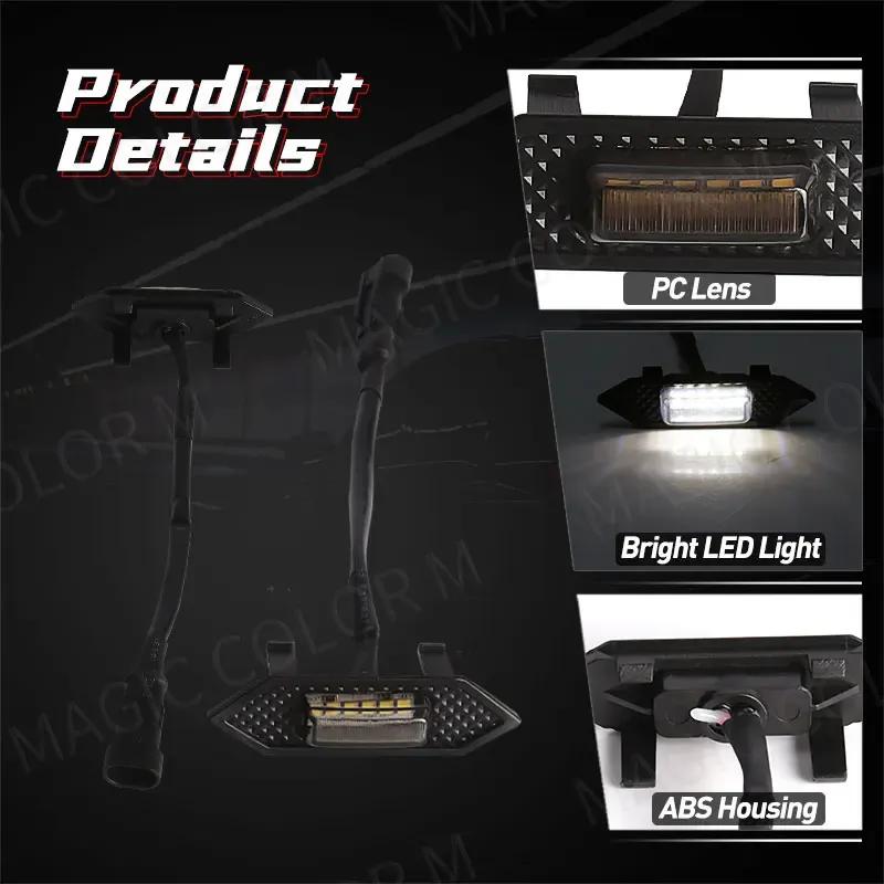 Multicolor LED Grille Lights For Toyota RAV4     DRL Daytime Running Lamp Car Front Griile Light