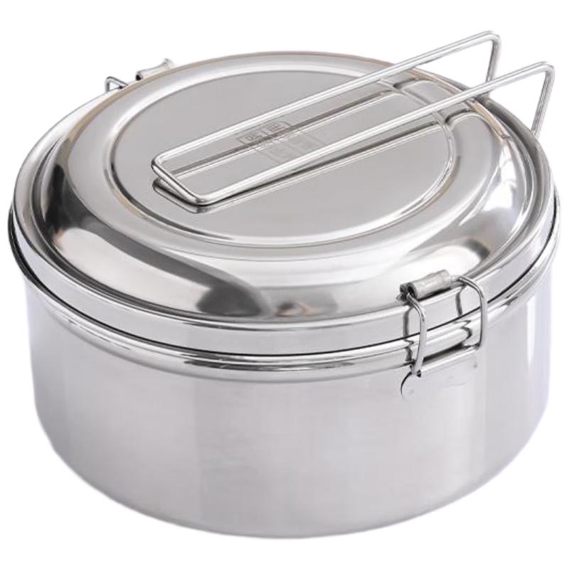 

VANGOGH 1.5L Round Stainless Steel Lunch Box