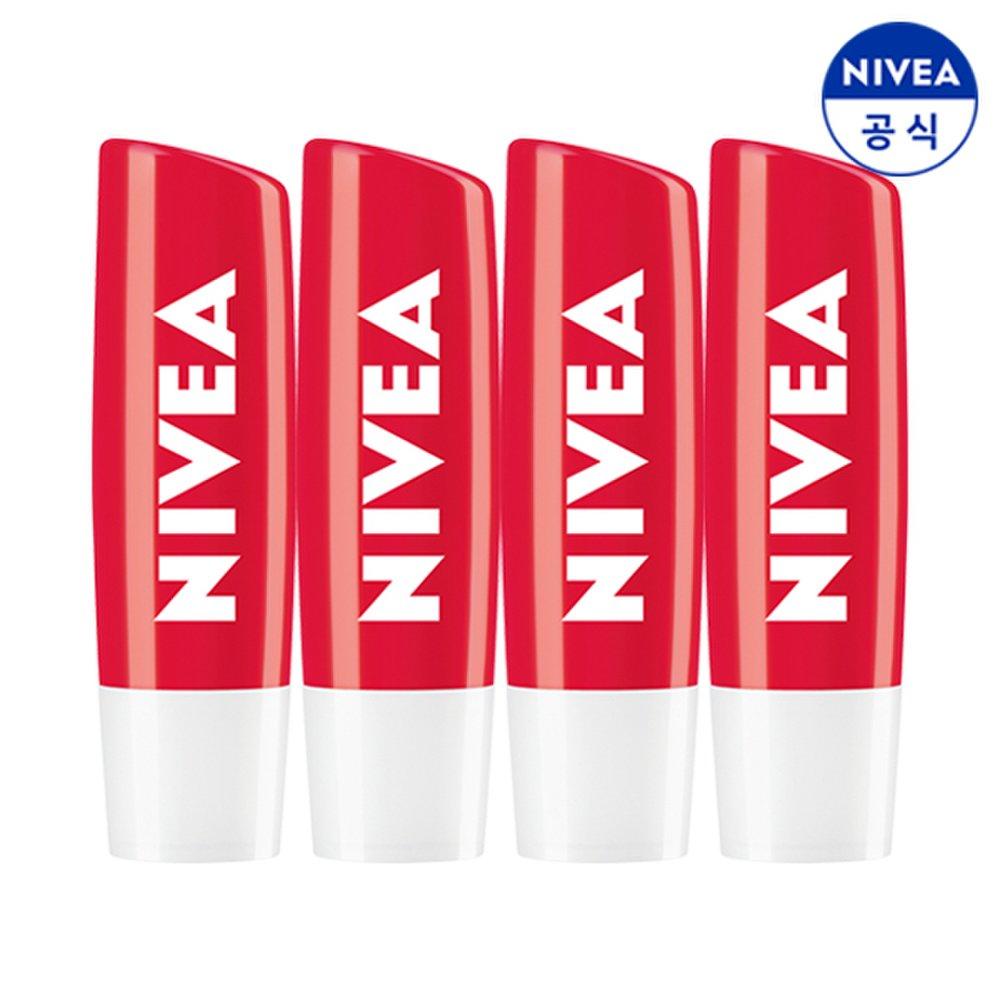 

nivea Lip Care Strawberry Shine 4.8g X 4