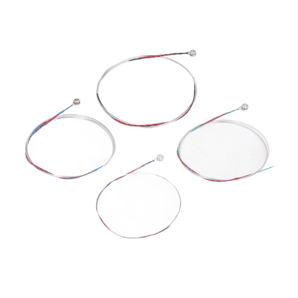 4PCS Set Violin String Set Chrome Steel Nylon Universal Violin String Replacement for Student and Beginner