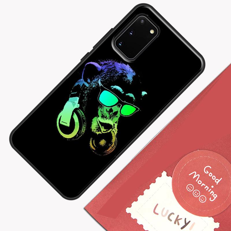 Cartoon Monkey Phone Case For Samsung Galaxy S23 S26 Ultra S20 S21 S22 S24 S25 Plus S10 S25 FE Cover Shell