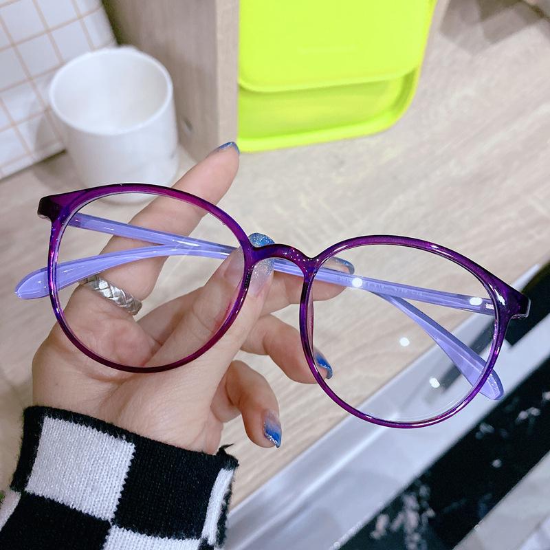 Tr90 Glasses Frame, Retro Glasses Frame, Round Glasses Frame Lesbian 6814