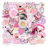 Cute And Colorful Waterproof Stickers For Luggage Water Bottles Computers And Cars Set Of 50 Jxz-tz