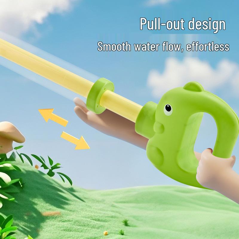 Cross-Border Long-Range Water Cannon Toy: Large Capacity Floating Water Gun for Beach Battles