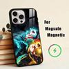 Katsuki Bakugo H-Hero Academia Puzdro na telefón Pre iPhone17,16,15,14,13,12,11 Plus,Pro Magnetické s Magsafe Bezdrôtové nabíjanie
