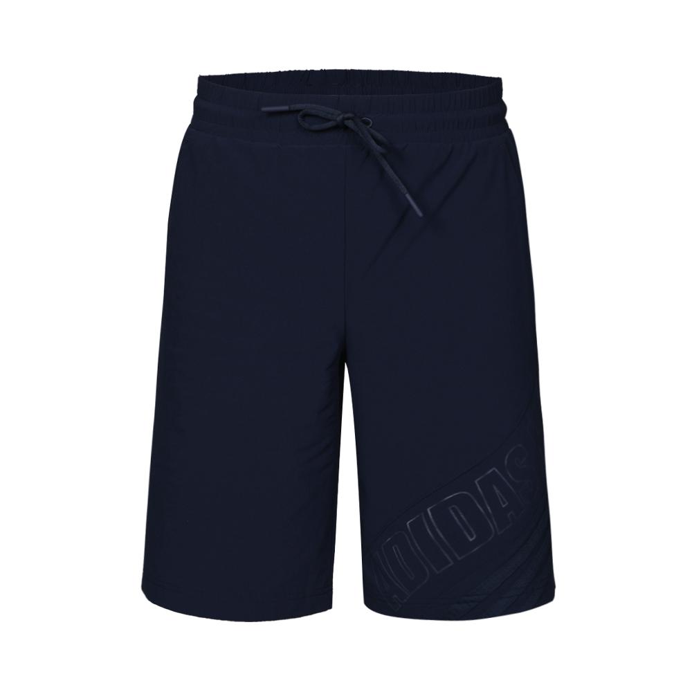 

Adidas Neo M WV Short 3S Knitted Striped Letter Lace-Up Casual Shorts Men Shorts Blue DU2419 L