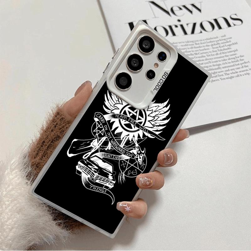 

Сверхъестественное SPN Бабайт Мягкий чехол для телефона для Samsung Galaxy S24 S25 FE S26 Edge S23 Ultra S22 Plus S21 + Ударопрочная задняя крышка S Samsung S23