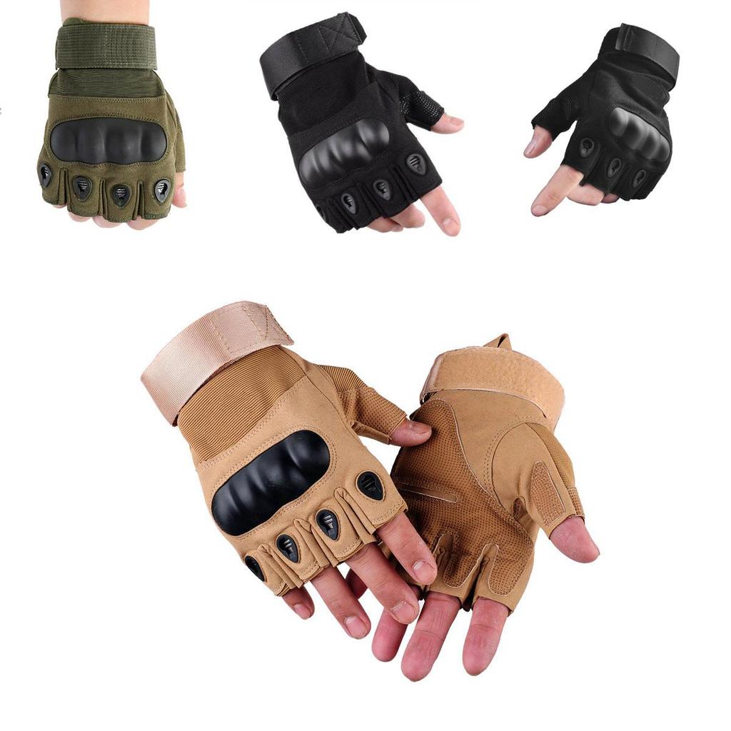 Ideal Gift Mens Tactical Half Finger Gloves For Fitness Travel And Outdoor Adventures