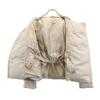 PRADA Down jacket 38 beige Women Used