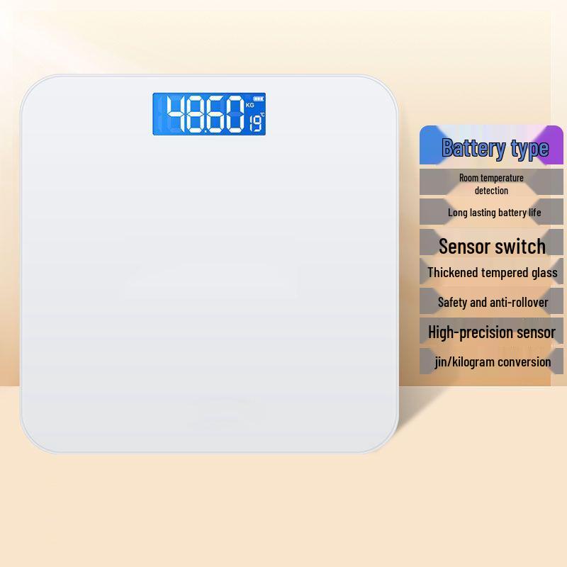 Compact Smart Body Fat Weighing Scale for Adults and Girls
