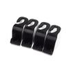 4 Pcs Universal Car Headrest Hook Seat Back Hanger Holder Vehicle Organizer for Handbags Purses Coat