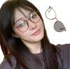 REONAS Fashion Boston Glasses with Blue Light and Metal UV400 Slimming Perfect for and Going Boston 2 X Women's Blocking, Photochromic, Color-Changing