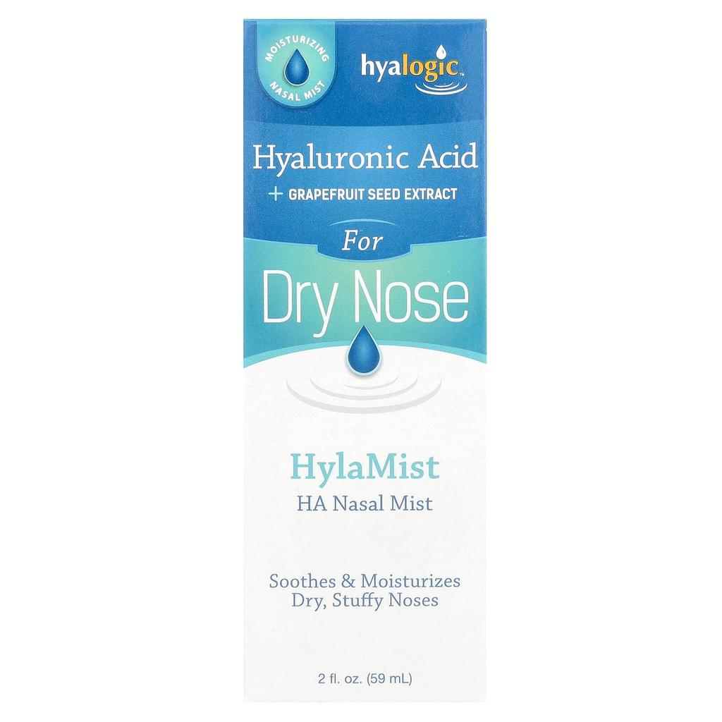 Hylamist, Ha Nasal Mist, Dry Nose, 59Ml(2Fl Oz)