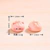 8Pcs Mini Cartoon Steambox Animal Miniatures Resin Breakfast Ornaments Fairy Garden Decoration Micro Landscape*-*&