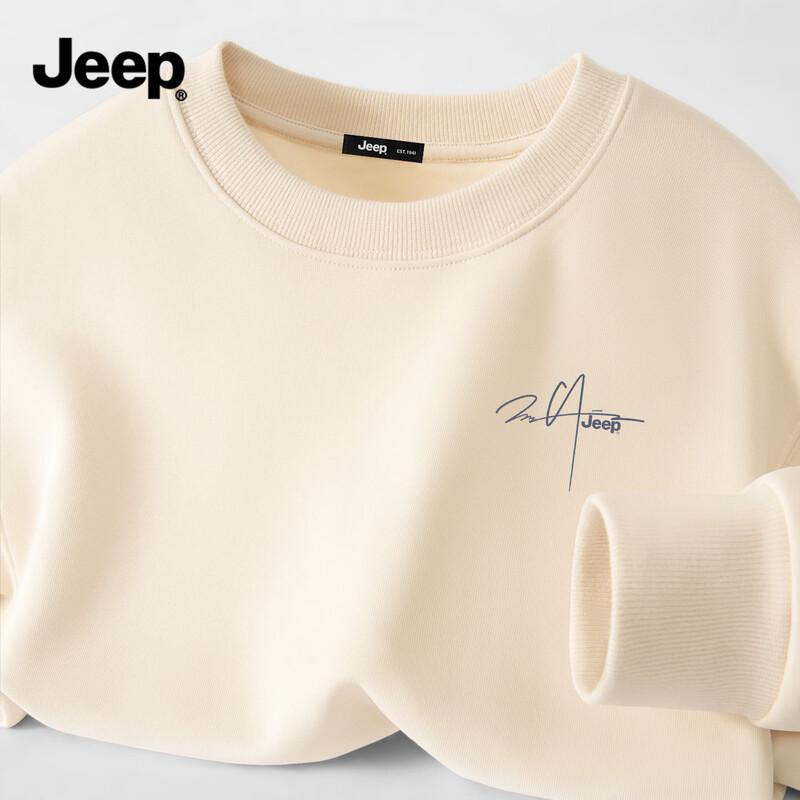 JEEP Men's American Style Pullover Sweatshirt