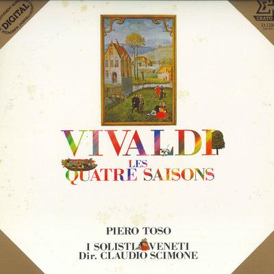 LP Record CLAUDIO SCIMONE - Vivaldi: The Four Seasons EX2338 ERATO Japan Classical Used