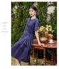 [Shirt Skirt] Summer Solid Color Simple Age Reducing Mid Length Women's Dress