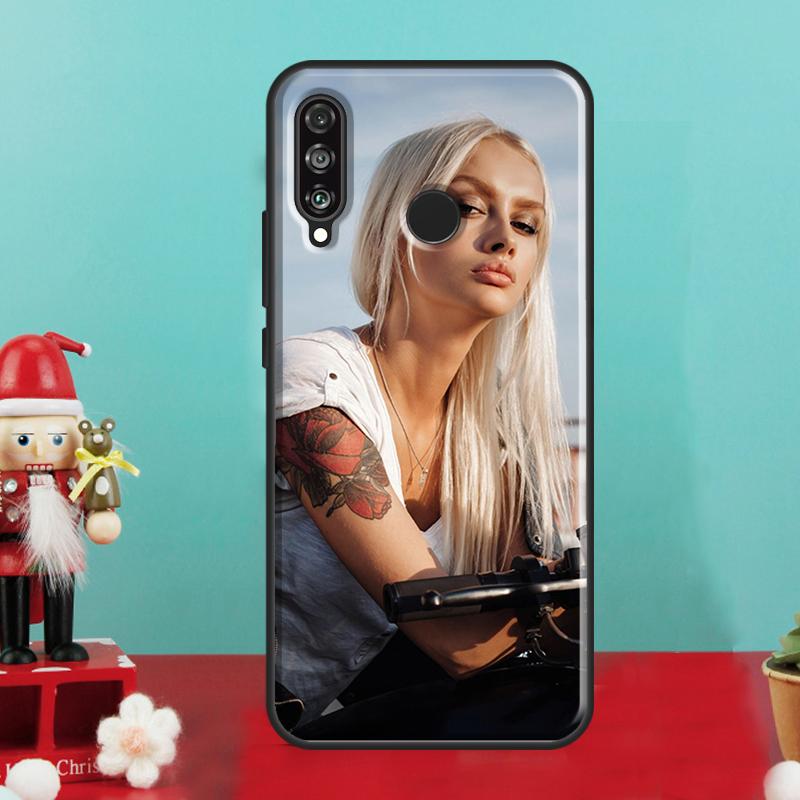 Sexy Tattoo Girl For Huawei Nova 9 10 SE 12i 12s 11i 8i Y90 Y60 Y70 Y72 Y73 Y61 Y91 P60 Pro P30 P40 Lite Case