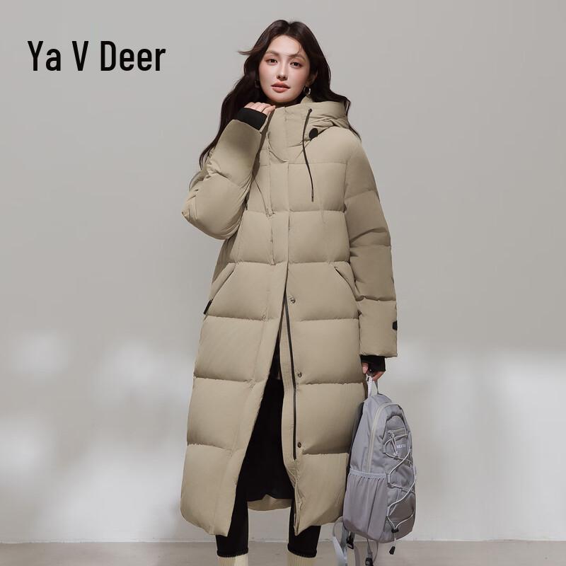 Yalu Unisex Extreme Cold Long Over-Knee Down Jacket