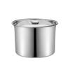 Homeglen Stainless Steel Mixing & Serving Bowl with Lid, 24CM