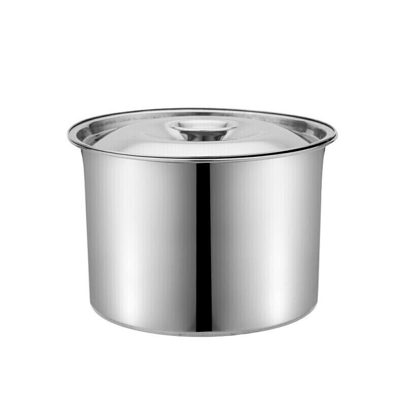 Homeglen Stainless Steel Mixing & Serving Bowl with Lid, 24CM