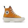 Converse Run Star Hike Tri-Panel Comfortable Versatile High-Top Canvas Shoes Unisex Sneakers Orange White 171122C