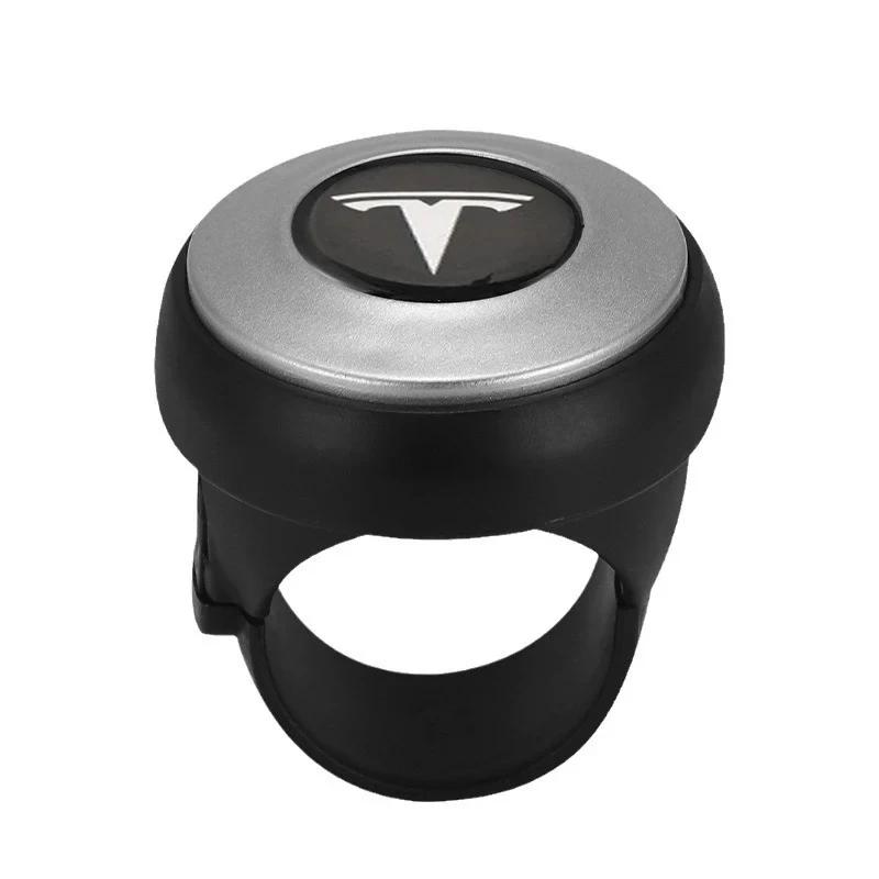 

Car Sticker Tesla Car 360° Steering Wheel Spinner Knob Power Handle Ball Turning Helper Auxiliary Booster Strengthener For Tesla