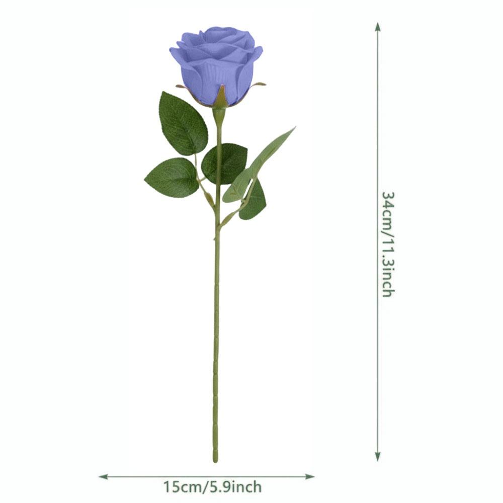 1pc Small Bundle Simulated Rose Bouquet Silk Rose Flower Bouquet Home Decoration  Photography Props