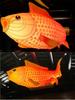 Luminous Fish-Shaped Waterproof Lanterns for Restaurants with Colored Flower Chandelier Lights