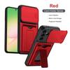 KEYSION Porte-cartes Sac Étui pour Téléphone pour Samsung Galaxy A57 5G A37 A27 A17 5G Protection Coulissante pour Appareil Photo Support Coque antichoc