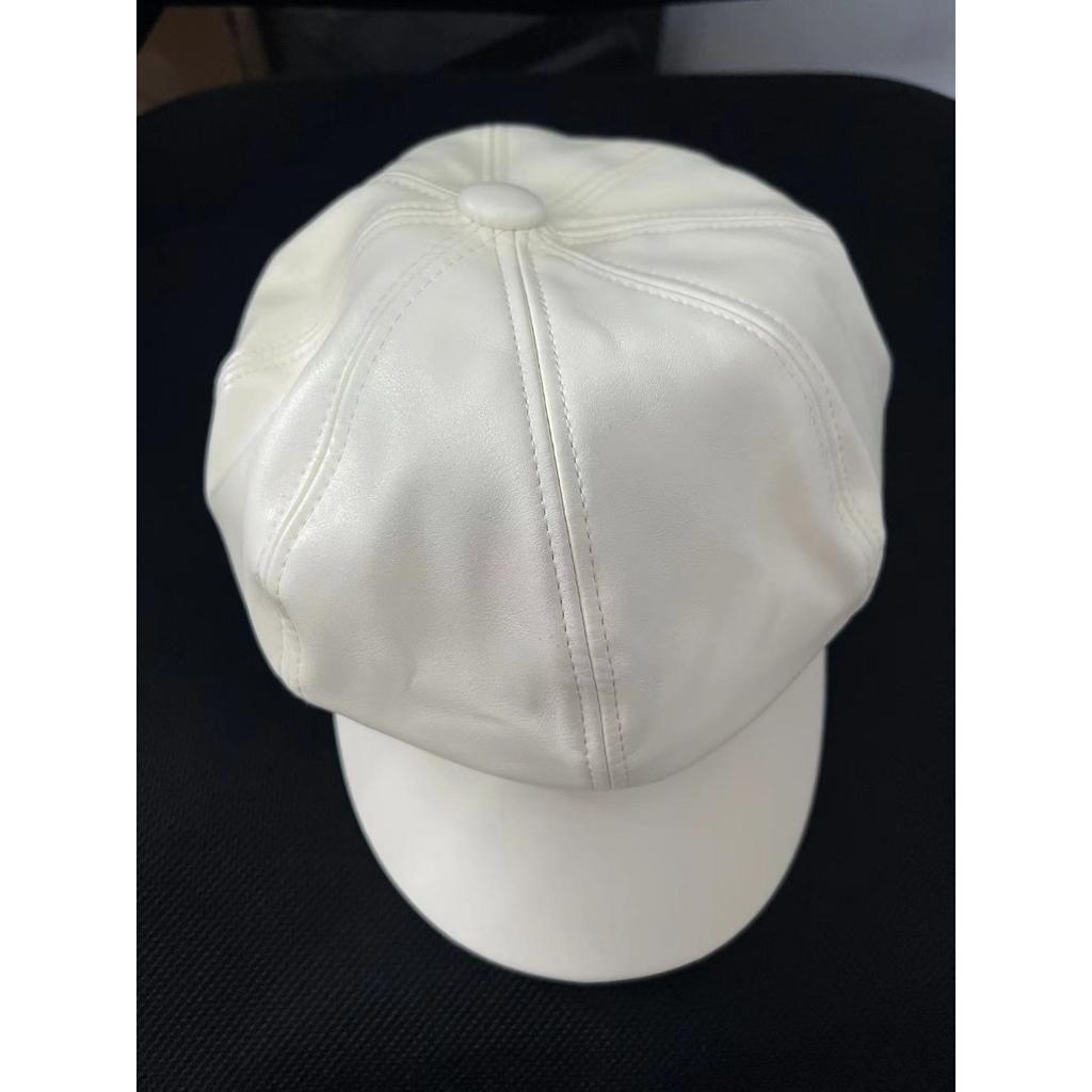 Hattar, Damhattar, PU-läder, Åttkantiga hattar, Brittisk stil, Baskrar, Läderhattar