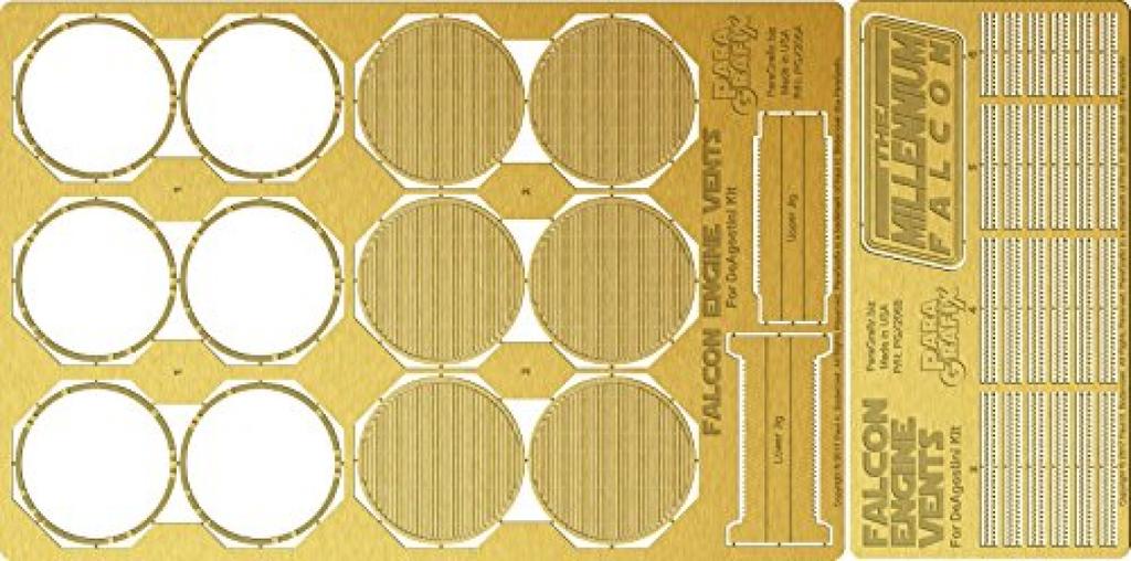 Diagostinny Millennium Falcon parts PGX206 Photo-etched