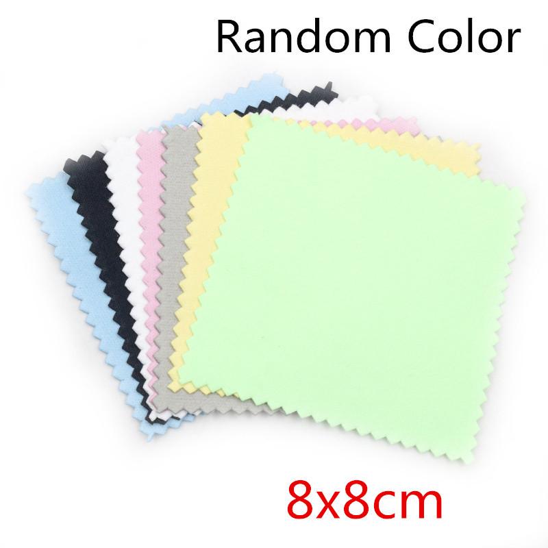 10pcs Polish Polishing Cloth Silver Color Cleaning Polishing Cloth Soft Clean Wipe Wiping Cloth For Silver Gold Jewelry Tools