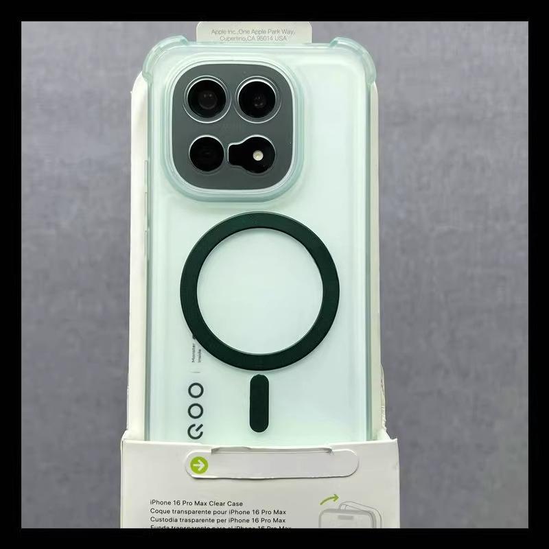 Magnetyczne etui TPU odporne na wstrząsy Magsafe na telefon VIVO IQOO 15 Ładowanie bezprzewodowe Przezroczysty Miękki Silikonowy Pokrowiec na Tył na IQOO15 Bumper