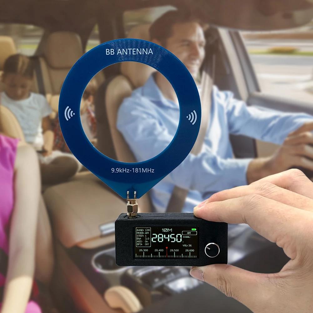 SI4732 0.5-108mhz Pocket Mini Radio LSB USB AM FM FM/AM Radio 1.9inch IPS Screen All Band Radio Receiver with Antenna