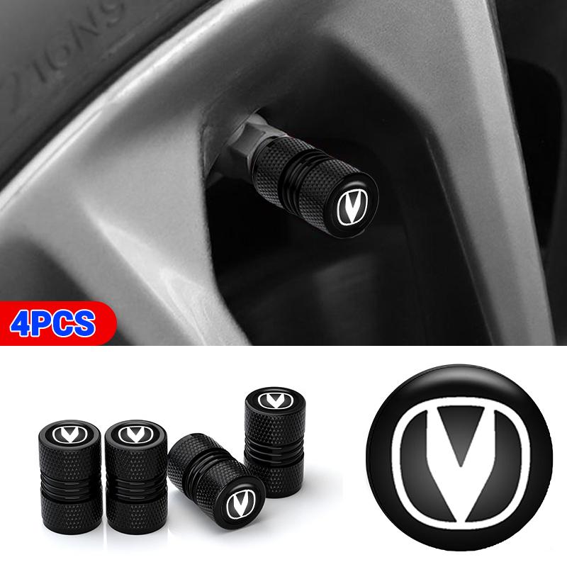 4Pcs/set Car Tire Stem Air Valve Cap Dust Covers For Changan CS35 CS15 Plus CS55 CS75 Eado UNI-T UNI-K 2023 CS95CX70 CX20 CS15EV
