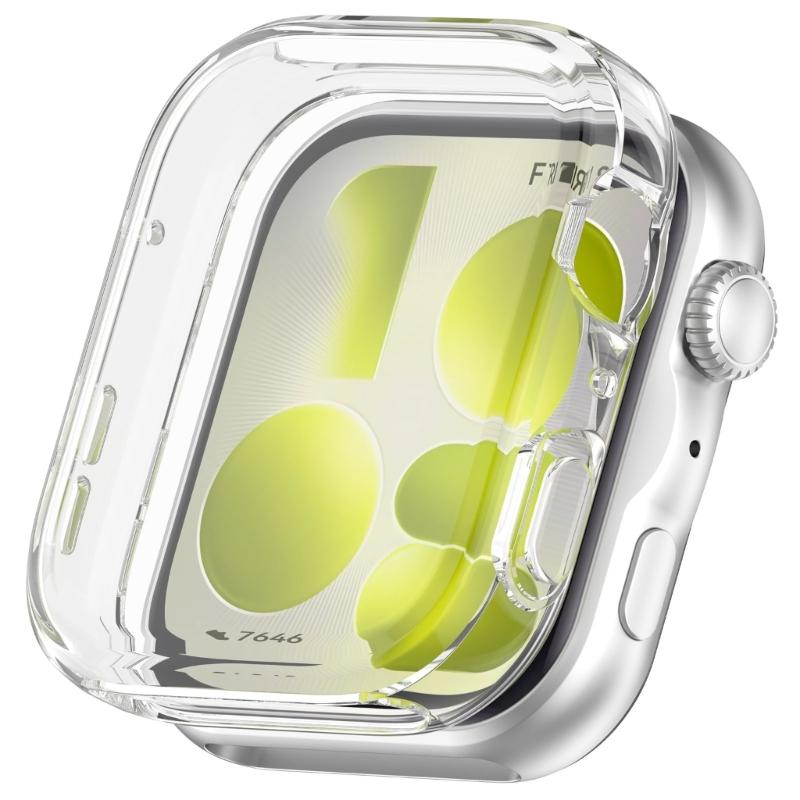 Case for Watch Fit 5 Smartwatch TPU Case Shockproof Cover All-Around Protective Bumper Covers