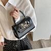 Trendy Retro Single Shoulder Bag With Butterfly Knot For Women 2024 Spring Casual Street Style Crossbody Bag