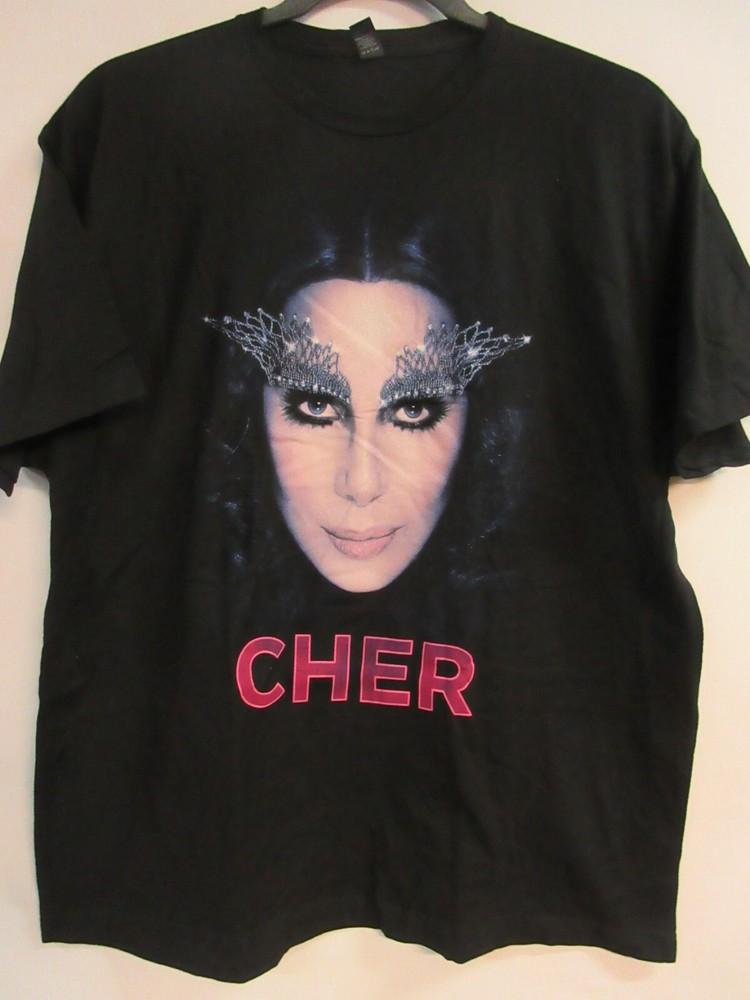 ОФИЦИАЛЬНЫЙ МЕРЧ CHER DRESSED TO KILL TOUR ГРУППА КОНЦЕРТ МУЗЫКА Футболка унисекс 2XL / XXL XXXXL
