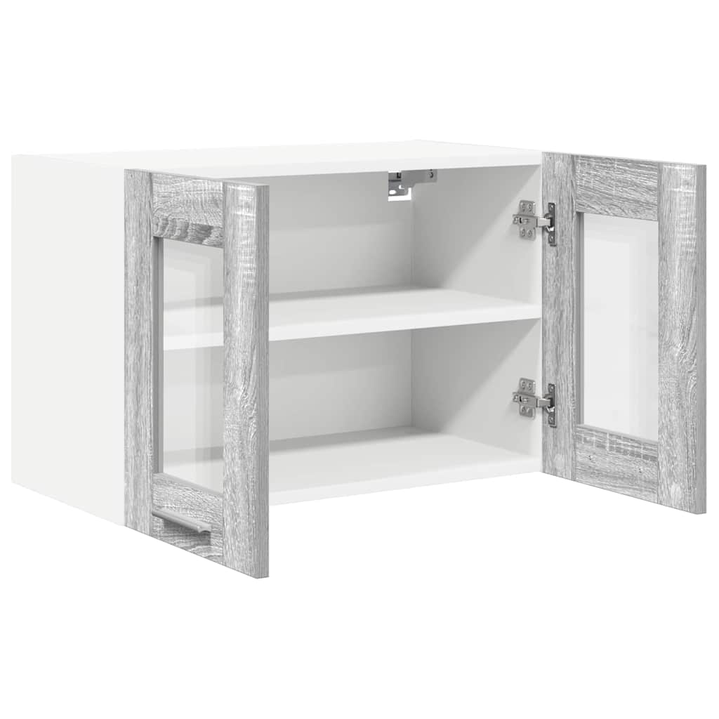 Wall Cabinet Grey Sonoma 60 x 31 x 40 cm Engineered Wood