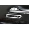 For Cadillac XT5 2017- Matte Silver Seat Memory Button Frame Cover Trim 1PCS