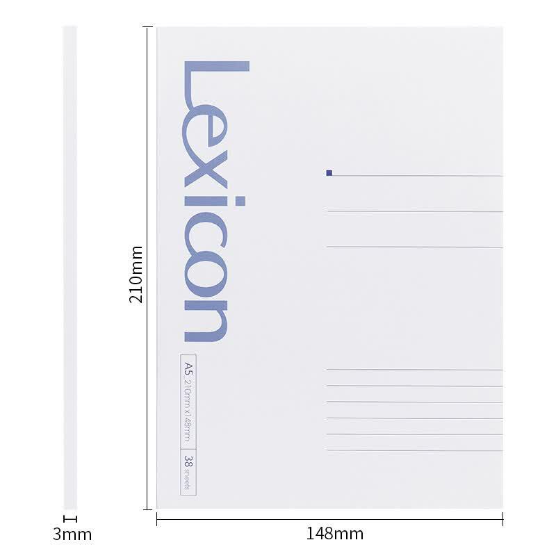 Deli A5 Softcover Notebook Set