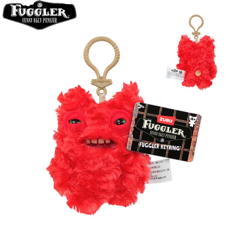 Fuggler Peluches Monstres Drôles Moches Pendentifs Monstres à Dents Kawaii Fugguler Mignonnes Poupées Peluches Accessoires de Décoration