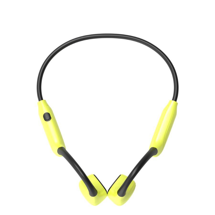 True Wireless Bone Conduction Sports Headphones: Waterproof, Open-Ear, Comfortable for Running, Cycling, and In-Ear Use.
