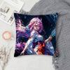 T-Tensura Double-Sided Printed Square Pillow Cover Decorative Cushion Cover For Sofa Bedroom Bedside