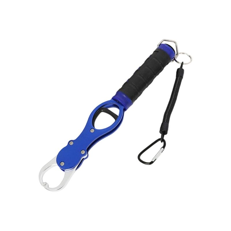 Fishes Control Clamps Grabber Aluminum Alloys Fishes Lip Gripper with Scale Professional Fishes Grabber Easy To Use