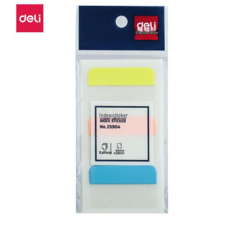 Deli Index Tabs Sticky Notes