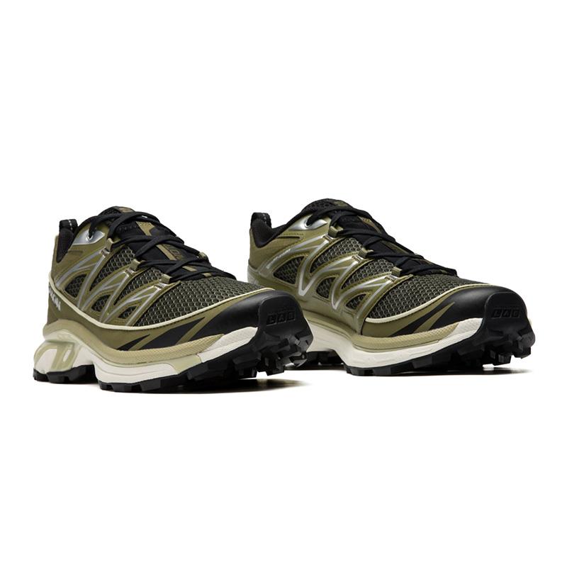 Nové SALOMON XT 6 Odpružení, Odolné proti opotřebení Nízké Běžecké boty Pánské Zelené 477486